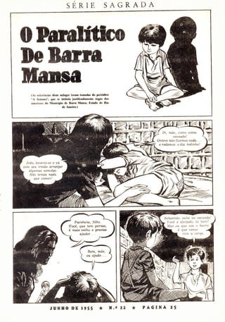 Quadrinhos Nossa Senhora Aparecida