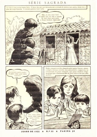 Quadrinhos Nossa Senhora Aparecida