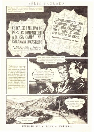 Quadrinhos Nossa Senhora Aparecida