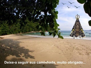 Deixe-a seguir sua caminhada, muito obrigado...