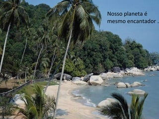 Nosso planeta é mesmo encantador ... 
