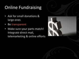 Online Fundraising 