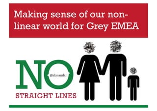 Making sense of our non-
linear world for Grey EMEA



       @alansmlxl
 