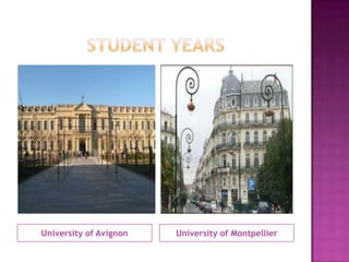 University of Avignon   University of Montpellier
 