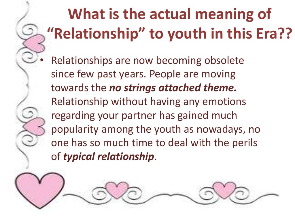 No String Attached End Of Emotions