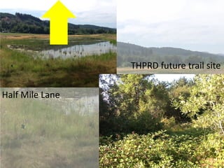 Half Mile Lane
THPRD future trail site
 