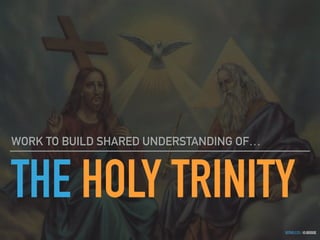 GOTHELF.CO / @JBOOGIE
THE HOLY TRINITY
WORK TO BUILD SHARED UNDERSTANDING OF…
 