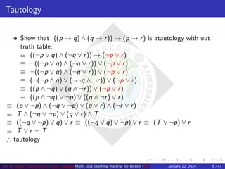 not.pdf , freshman Mathematics math1011 | PDF