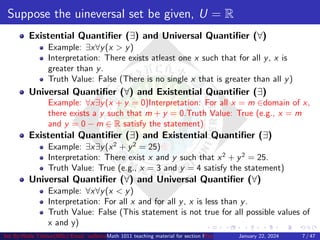 Ruler Quantifiers not.pdf , freshman Mathematics math1011 | PDF