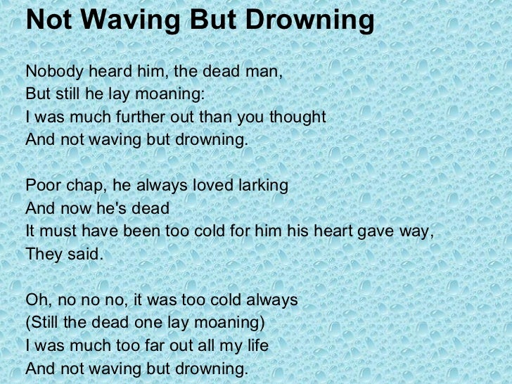 Not Waving But Drowning - Not Waving But Drowning 2 728