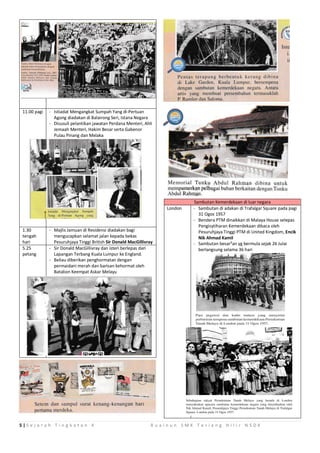 Nota bab 10 pemasyhuran kemerdekaan | PDF
