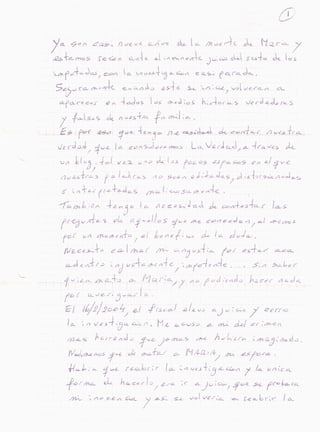 Carlos Carrascosa desde la carcel - carta manuscrita-1