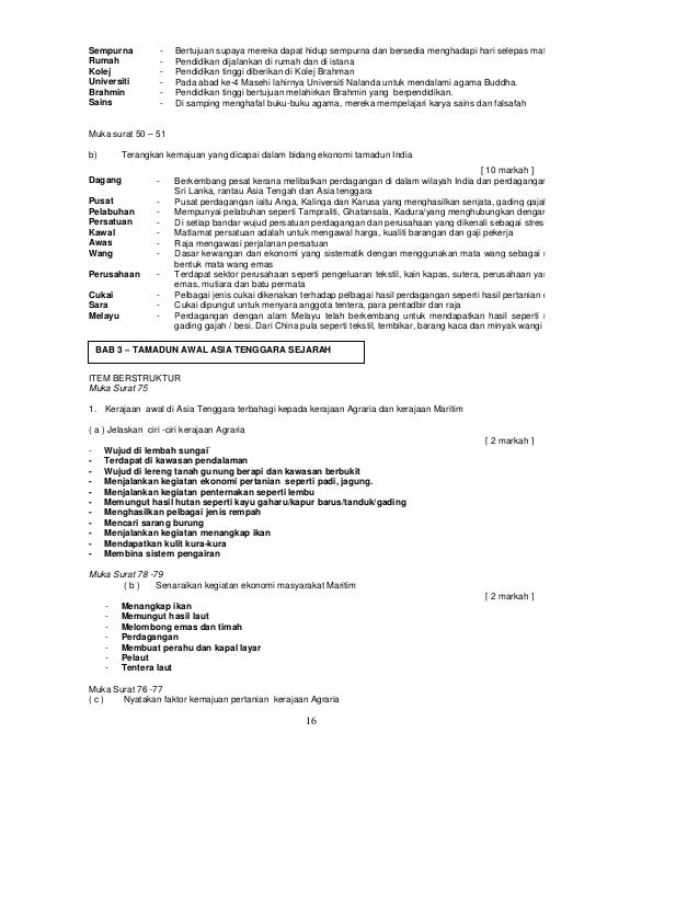 Nota Cemerlang Sejarah T4