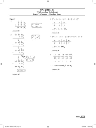Spm Math Notes Pdf Matrices Nota math-spm | PDF