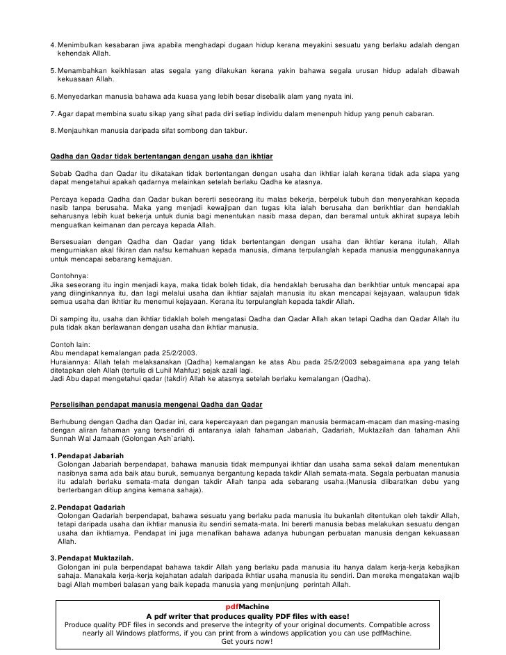 Nota Tauhid M