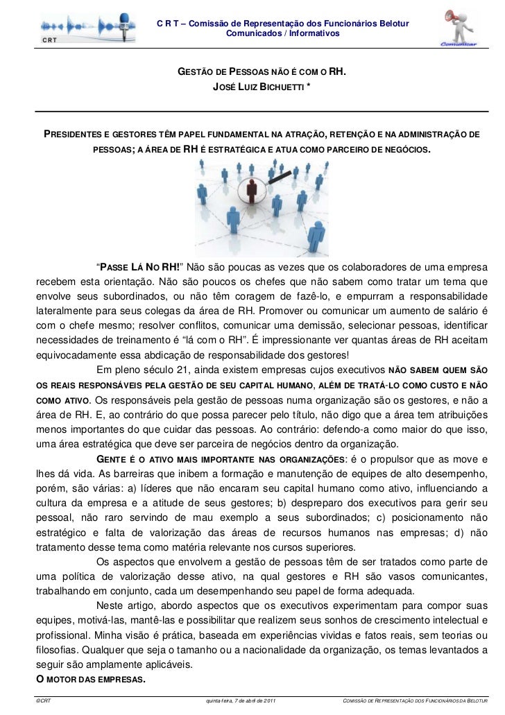 C R T – Comissão de Representação dos Funcionários Belotur                                         Comunicados / Informati...