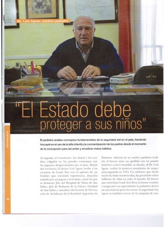 Entrevista al Dr. Luis Agote