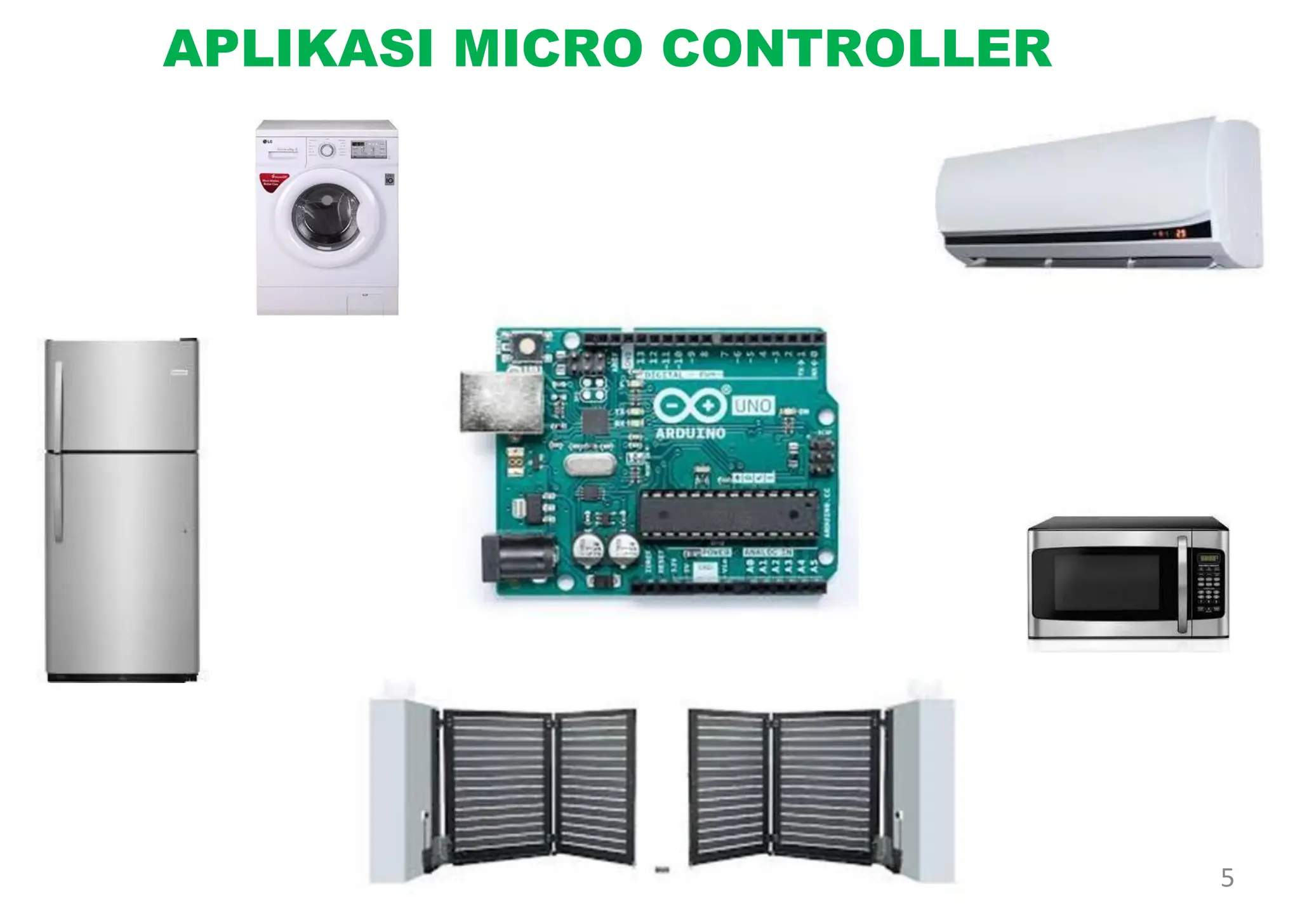 APLIKASI MICRO CONTROLLER
5
 