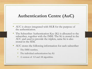 A3 Algorithm CELLULAR COMMUNICATION SYSTEM | PPTX