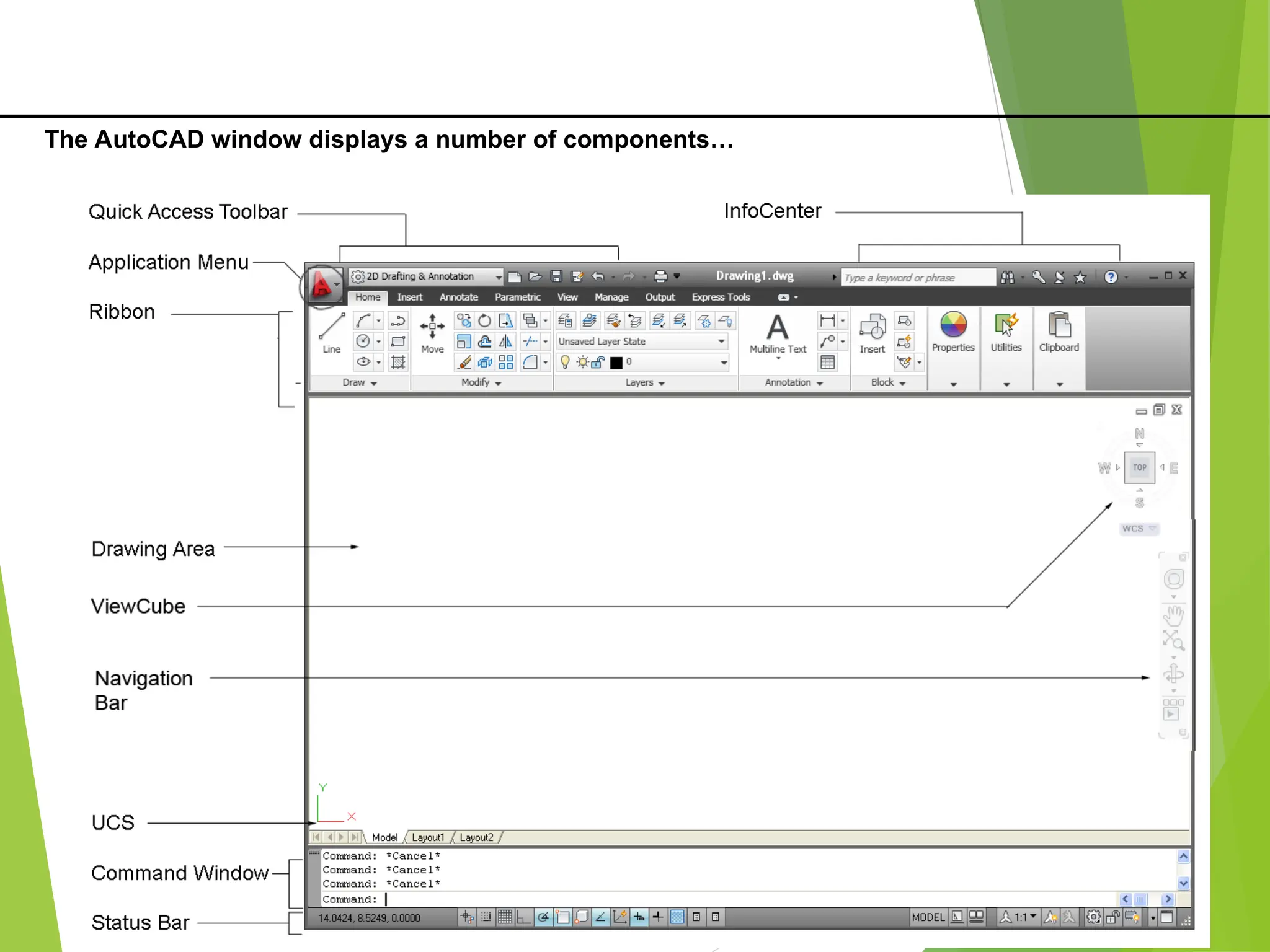 NOTA DGM10022 autocad utk pelajar politeknik | PPT