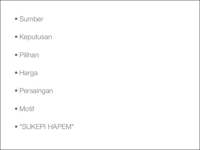 Ekonomi Asas Tingkatan 4 Bab 1