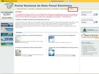 Funcionamento da NF-e
 
