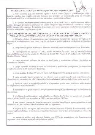 Nota informativa 002 6° seçao-cpex