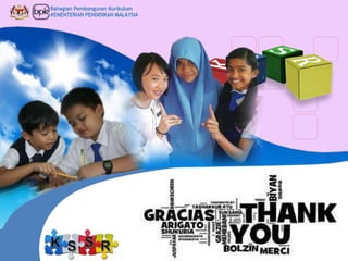 Bahagian Pembangunan Kurikulum
KEMENTERIAN PENDIDIKAN MALAYSIA
21
 