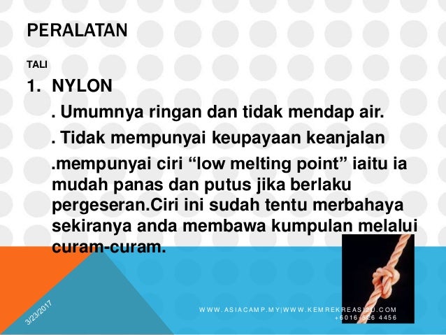 Nota kursus asas rekreasi luar (outrec 1)