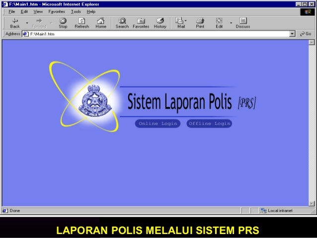 Kursus Asas Siasatan Laporan Polis Maklumat Pertama Fir