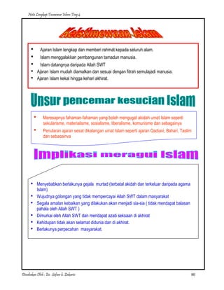 Nota Lengkap Tasawwur Islam Ting 4