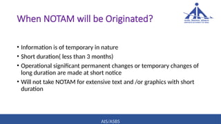 notam, notice to the airmen by icao icao | PPTX
