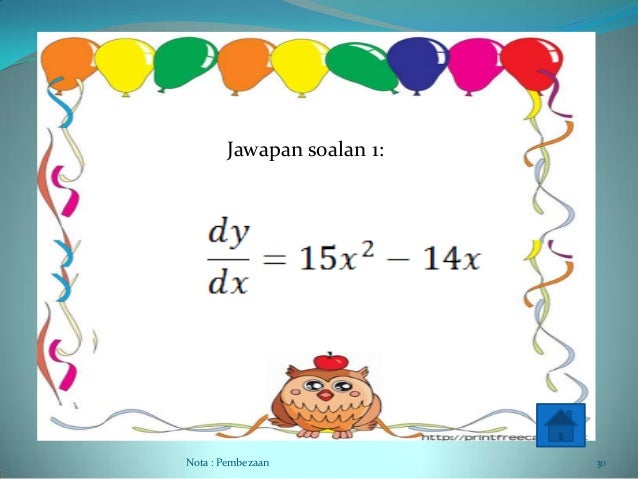 Nota matematik HBMT4403: Teaching Mathematics In Form Six