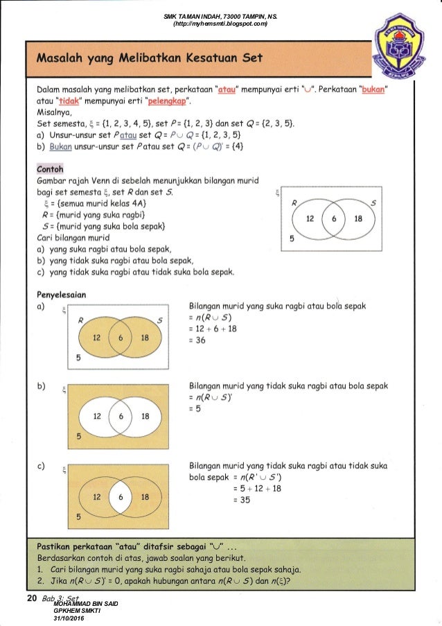 nota matematik tingkatan 1 nota matematik tingkatan 1
