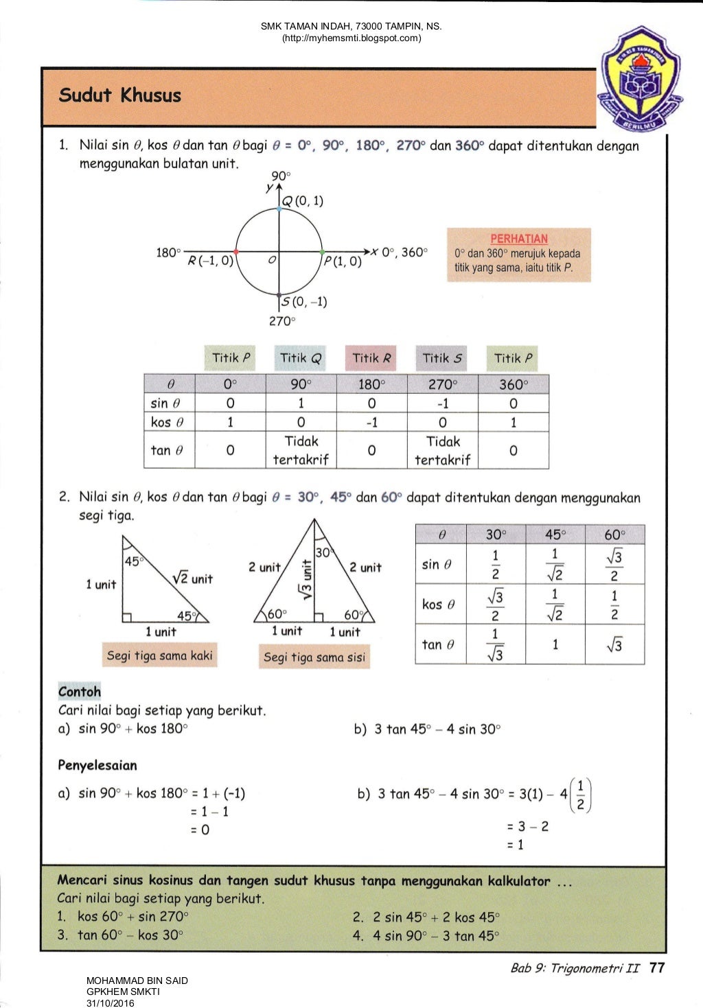 Nota Matematik Tingkatan 5  Nota Ringkas Matematik Cikgu Nana