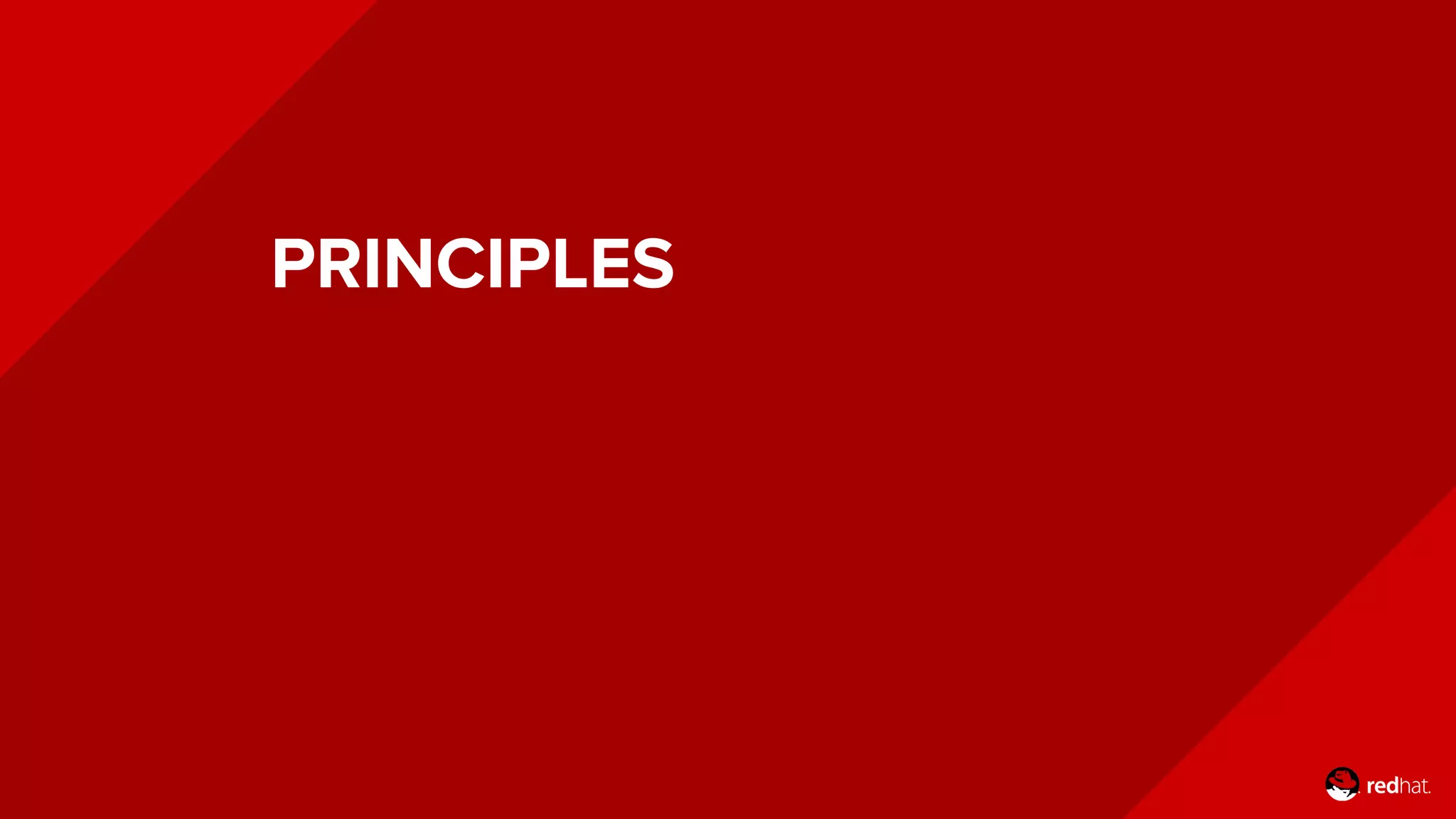 PRINCIPLES
 