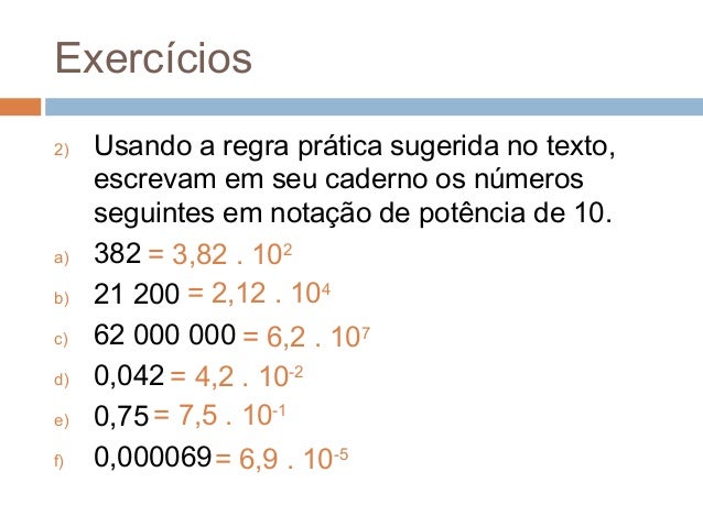 Notação científica