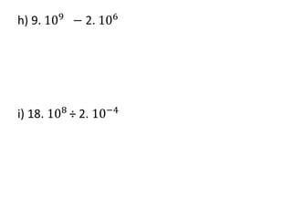 Notação científica (1)