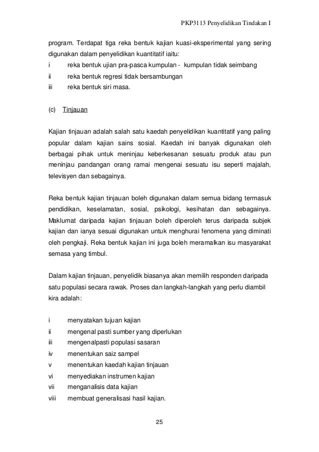 Nota Penyelidikan Kajian