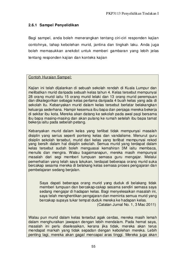 Nota Penyelidikan Kajian