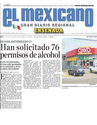 PERMISOS PARA CONSUMO DE ALCOHOL