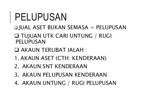 Nota prinsip akaun form 4 & 5