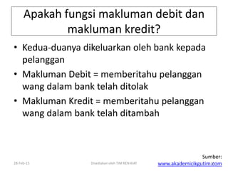 Makluman debit