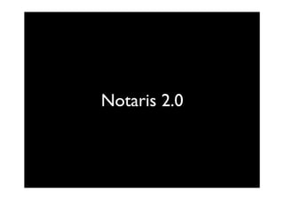 Notaris 2.0
 
