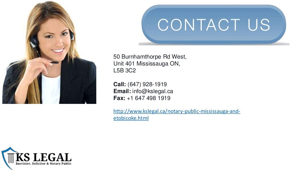 Notary Public Services in Mississauga