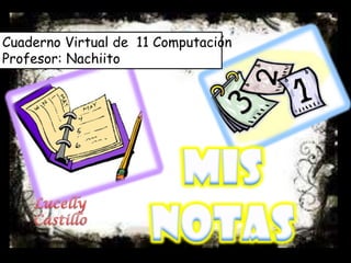 Cuaderno Virtual de 11 Computación
Profesor: Nachiito
 