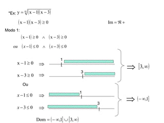 *Ex: Modo 1: Ou  [ 1 [ 3 | 1 | 3 