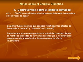 Notas sobre el Cambio Climático 3.- Nociones básicas sobre el clima terrestre y los modelos matemáticos predictivos   El m...