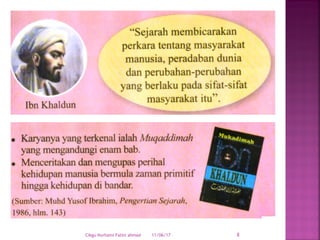 Pengertian sejarah mengikut pandangan sejarawan muhd yusof ibrahim