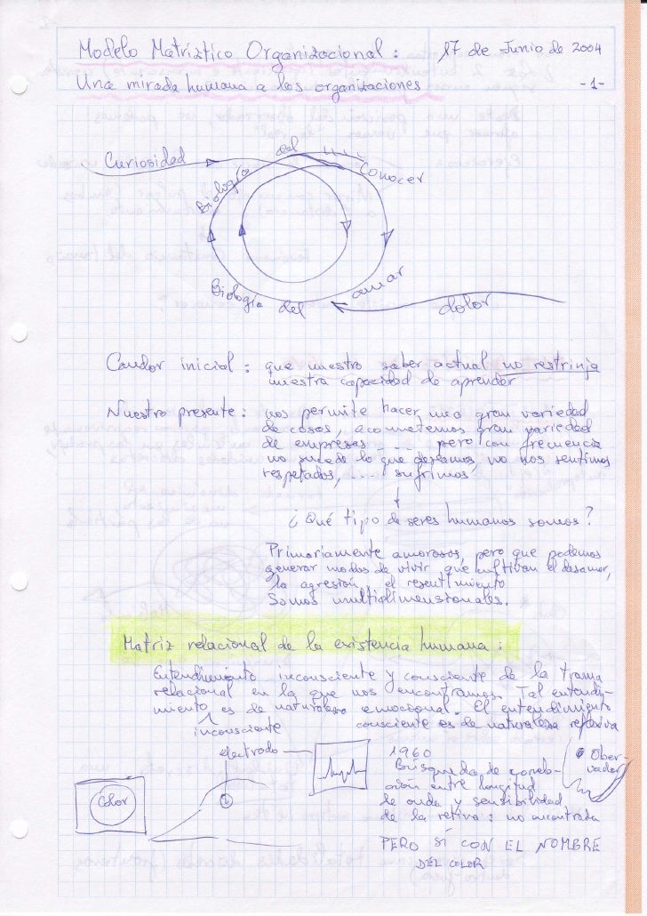 Seminario Con Humberto Maturana En Bilbao Notas Junio 04